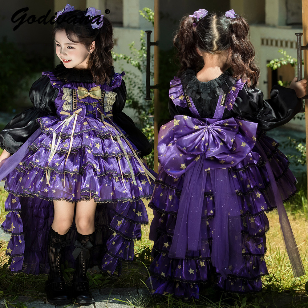 어린 소녀들을 위한 우아한 고딕 로리타 생일 파티 공주 - Baby Clothing Dresser 리뷰 및 가격
