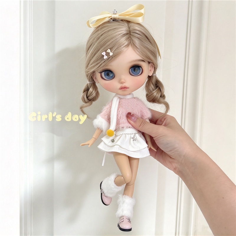 블라이스 인형 의상, 귀여운 소녀 스타일의 겨울용 플러 - Baby Clothing Usa 리뷰 및 가격