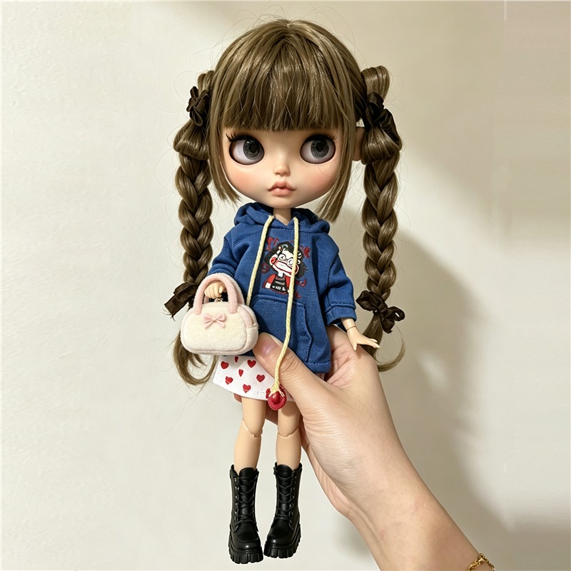 블라이스 인형 의상, 세일러 칼라 드레스, 점박이 무늬 - Baby Clothing Usa 리뷰 및 가격