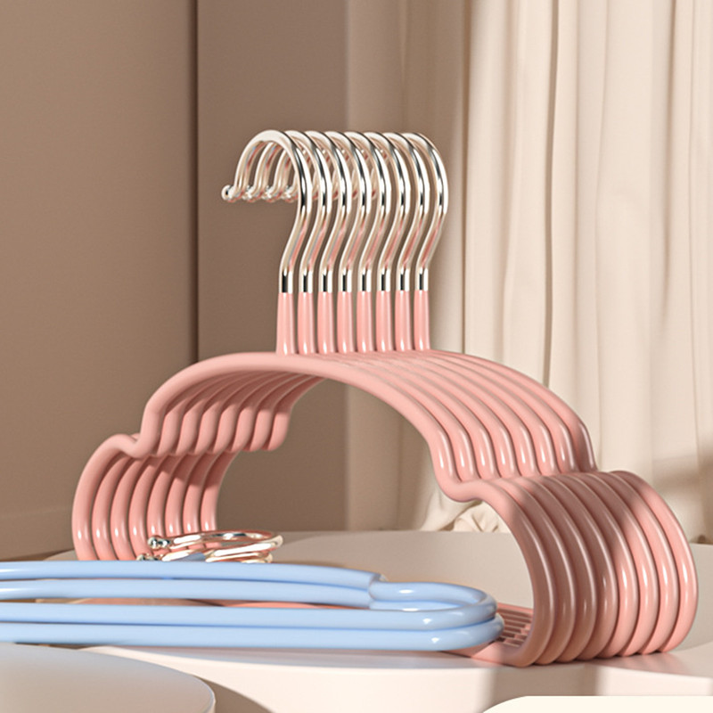 10pcs 새로운 아기 옷 랙 휴대용 간단한 수건 디스 - Baby Clothing Hanging Rack 리뷰 및 가격